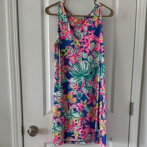 Lilly Pulitzer Pink and Blue Floral dress